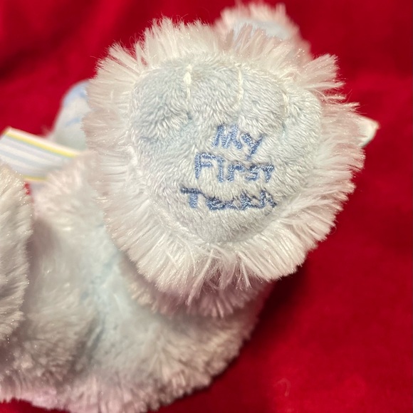 Russ Baby My First Teddy Baby Boy's My First Teddy Blue Bear Soft Plush 10" - Picture 3 of 9